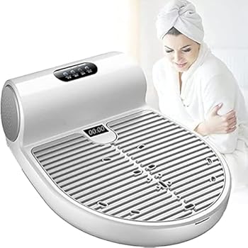【中古】シャワー用体制ドライヤー、1350W エア湖シャワー、マイナスイオンボディヒーターブロードライヤー、雨合羽スマートサーモスタットボディヒーターブ