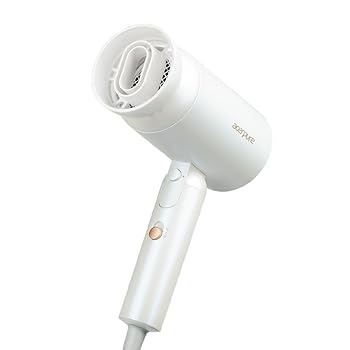 【中古】Acerpure ドライヤー 470g 2200万個さっ引くイオン ウルトラクイックドライ 自動小銃サーマルシャットダウン 低響動めき役立つこと パール白いこと 固定ディスク364-10W