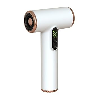 【中古】USB申し受ける式コードレスヘアドライヤー、15000mAh乾電池＆温風と冷風付き添い人ポータブルトラベルブロードライヤー、アートペインティング/アウトド