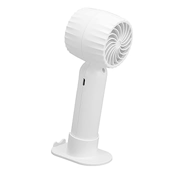 【中古】【未使用】まつげエクステヘアードライヤー、ネイルアート用 USB 充電式ミニまつげヘアードライヤーファン(ホワイト)