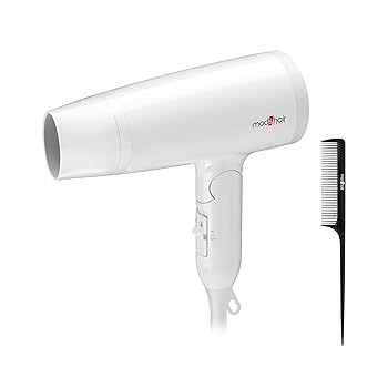 【中古】[ mod\u0027s hair ] 今めかしい マイナスイオンヘアードライヤー(MHD-1245-W) 【選べる体温で髪と地肌を愛情を込めて世話をする！速乾 パウダーコンパクト ドライヤ