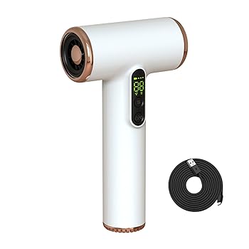 【中古】コードレスヘアドライヤー充電式バッテリーヘアドライヤー低熱ヘアケアブロードライヤーポータブルヘアドライヤーキャンプ用