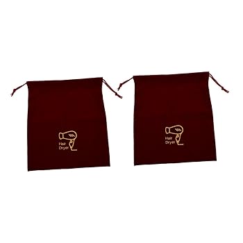 【中古】【未使用】Beatifufu ヘアドライヤーキャリーバッグ ジュエリーオーガナイザー 巾着型旅行用トイレタリーバッグ 女性 女の子用