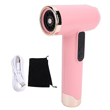 【中古】【未使用】ヘアドライヤー、200W 100000RPM コンパクトヘアドライヤー、トラベルヘアドライヤートラベルブロードライヤーコードレスUSB充電ポータブル静音