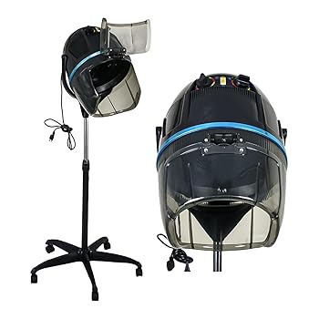 【中古】【未当てはめる】Quxxuol髪の毛ドライヤー、理髪店、フードヘアドライヤーヘアドライヤー、パウダーコンパクト、首尾一貫した熱する、弾丸道路熱する、キャスター付き添い人、合わせる能力のある、多役立つこと髪の毛