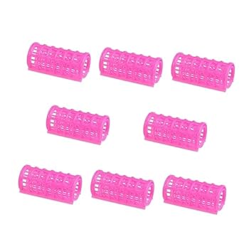 【中古】【未使用】Healvian 8個セット 女性用ヘアローラー hair roller hairdryer 二層ヘアローラー 女性のヘアローラー Rosy