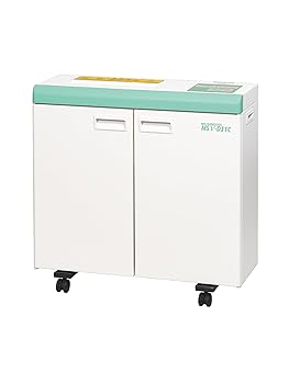 【中古】明光商会 シュレッダー 業務用 クロスカット 連続使用時間30分 一括細断15枚 細断屑2.3×18mm A3対応 ダストボックス大容量43? 省エネ待機電力0