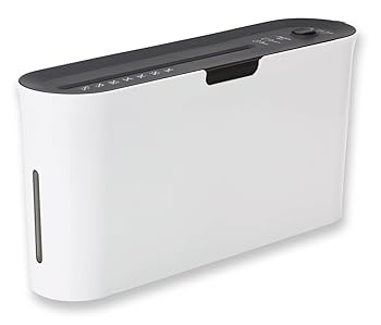 【中古】アスミックス(Asmix) アスカ クロスカットシュレッダー 卓上か細い青写真 年代順の継続10分 最大限度3枚細断 B03W 白いこと