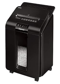 【中古】フェローズ シュレッダー 業務用 オートフィード ミニカット 100枚まとめて自動細断 ホチキス クリップ 対応 100M 4629501