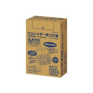 【中古】【未当てはめる】コクヨ シュレッダー用ゴミ袋 静電気押さえ付ける 大気圏抜き産業 澄み切った M大きさ KPS-PFS86 1風呂敷き包み(100枚) 生きて行く装具 室内装飾 雑貨 文具 事務所装具 シ