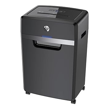 【中古】【未当て嵌める】HP 電動シュレッダー お役目用(30L / 5-10人用) 静音55dB 18ヶ月製造業者引き受ける / 4x35粍差し交わすとり捨てる26枚斉しく細断(執務室/執務室/身寄り用) 年代順の連続細