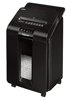 【中古】フェサクラ色 シュレッダー 御役目用 オートフィード ミニとり捨てる 100枚まとめて自動小銃細断 ホチキス ゼムクリップ 相応う 100M-R2 黒いこと