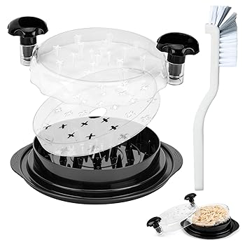【中古】【未使用】Nobityop チキンシュレッダー 人間工学的 10インチ 目に見える鶏胸肉シュレッダー ツール ツイスト、食器洗い機対応設計 ノンスリップベース ク｜AJIMURA-SHOP