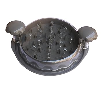 【中古】【未使用】チキンシュレッダー 鶏胸シュレッダー ツールツイスト クリアカバー付き ミートシュレッダー ツールツイスト 滑り止めベース チキングラインダー