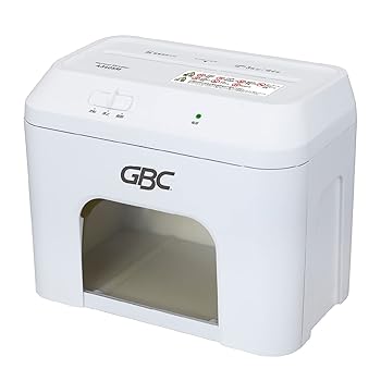 【中古】【未使用】GBC デスクトップマイクロカットシュレッダA3405M A4最大4枚細断 GSHA3405M-2W|AJIMURA-SHOP