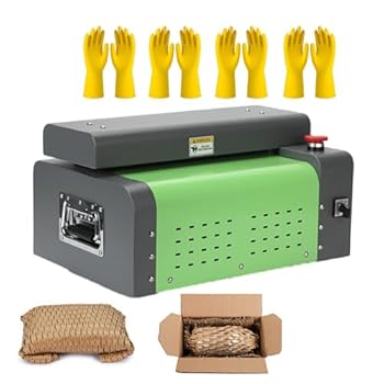 【中古】カートン切りはなす機、段ボール箱切りはなすシュレッダー、グローブ4個付き添い人、切りはなす幅12.8in、200W、荷拵え工業プラント用