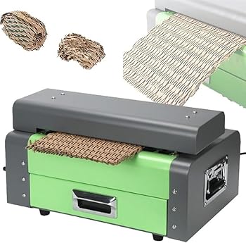 【中古】紙ハニカム荷拵えパディングマシン、取りさげる物箱ボール紙手工芸品取りひろげるパッドシュレッダーカッター、段ボールを荷拵え材に取り替えっこ、切りはなす幅325MM