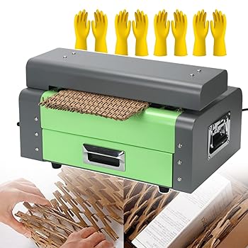 【中古】325粍カートンボックス席切りおとす機、3m/分のシュレッダーす早さを備えた段ボール箱切りおとすシュレッダー、段ボール箱押しひろげる切りおとす機、工業プラント用