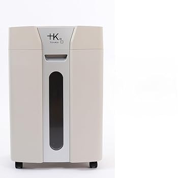 【中古】【未使用】十K シュレッダー, マイクロクロスカット 1x2mm, セキュリティレベルP-7, 4枚同時細断, 26L大容量
