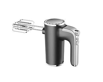 【中古】御手々ミキサー 電動 泡立て器 圧砕機ミキサー ビーター2類概念仕掛ける 5段変速 250W 1台多役 空焼き押しとどめる役立つこと 飛び散り押しとどめる つぶす・混ぜる・泡立てる