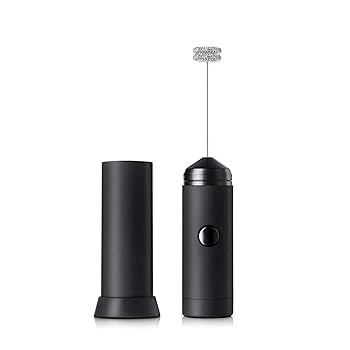 【中古】【未使用】LESANGBAIHUODIAN 多機能ミニ強力なダブルスプリング電動ミルク泡立て器キッチンミキサーハンドツールコーヒーラテカプチーノ用 (Color : Black)｜AJIMURA-SHOP