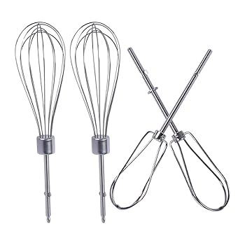 【中古】【未使用】Grannerton W10490648ハンドミキサー用KHM926ビーターステンレス鋼プロ泡立て器ターボビーター、クリーム、ムースまたはメレンゲの製造、シェイ