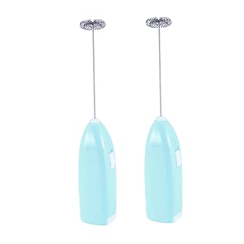 【中古】【未使用】DECHOUS 2個 ハンドミキサー ドリンクマドラー ティーミキサー milk frother hand mixer ミニエッグビーター ブレンダー マニュアル 泡だて器 ミ