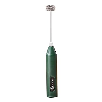 【中古】【未使用】ミルク泡立て器 - 多用途電動泡立て器|ポータブルミルク泡立て器ハンドヘルド|耐久性のある泡立て器|軽量泡立て器|コーヒー泡立て器|ドリンク用