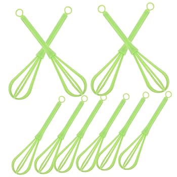【中古】【未使用】CORHAD 10本 ブレンダー 塗料 マドラー キッチン 泡立て器 ツール 小 泡立て器 調理用 ハンド ミキサー ハンド クランク ミキサー 塗料 ミキサー
