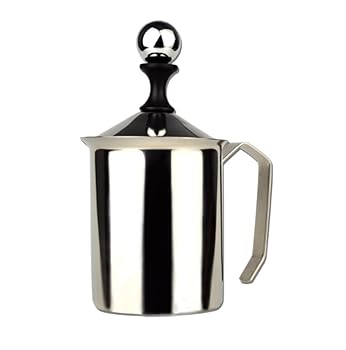 【中古】【未使用】泡立て器打蛋器泡立て機ミルクフォーマー ミルク泡立て器 ステンレス鋼ハンドポンプミルク泡立て器手動ミルクフォームメーカーコーヒー用カップ