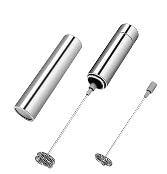 【中古】【未使用】泡立て器打蛋器泡立て機ミルクフォーマー ミルク泡立て器 ステンレス鋼ミルク泡立て器ハンドヘルドフォームメーカーポータブルドリンクミキサー|AJIMURA-SHOP