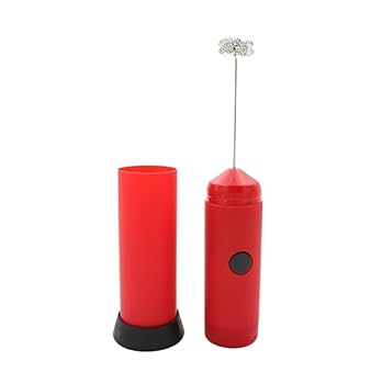 【中古】泡立て器打蛋器泡立て機ミルクフォーマー ミルク泡立て器 ステンレス鋼ミルク泡立て器ハンドヘルドスプリング電気コーヒー泡立て器電池式 生クリ