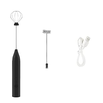 【中古】泡立て器打蛋器泡立て機ミルクフォーマー ミルク泡立て器 電動ミキサーブレンダーミルク泡立て器ハンドヘルドUSB充電器ステンレスバブルメーカー