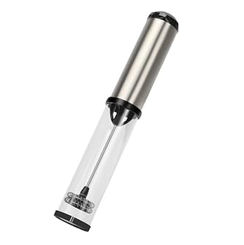 【中古】【未当て嵌める】泡立て器打蛋器泡立て機ミルクフォーマー 市乳泡立て器 ハンドヘルド電動泡立て器蓄電池市乳泡立て器ドリンクミキサーステンレス鋼 生ク