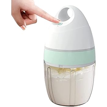 【中古】YubbuioUSB充電式 卵泡立て器 ミキサー 卵泡立て器 ワンタッチ操作 便利 USB充電式 卵泡立て器 電動卵泡立て器 電動ミキサー 4枚刃 大容量 軽量