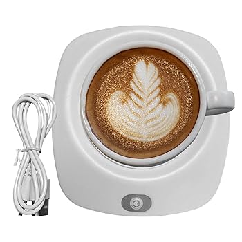 【中古】【未使用】Crepfic 電気撹拌ベース - 磁気自動撹拌コースター、磁気自動撹拌コースター、紅茶、レモネード、ミルク、インスタントコーヒー、ホットチョコレ