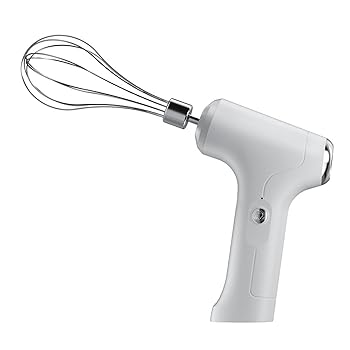 【中古】【未使用】充電式卵ビーター調整可能な速度キッチンエッセンシャルコードレスハンドミキサー 3 スピードハンドヘルドビーター付き
