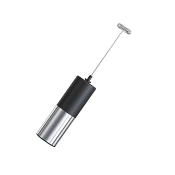 【中古】【未使用】Happyyami 電動 ミルク 泡立て器 エポキシ ミキサー 自動 卵 泡立て器 コーヒー ブレンダー 泡立て器 ドリンク 泡立て器 ハンドヘルド ドリンク