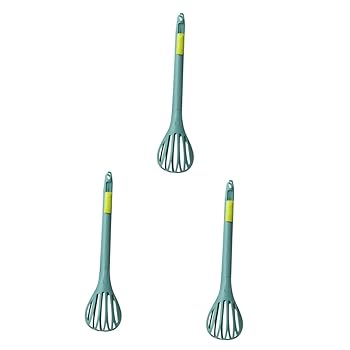 【中古】【未使用】MOLUCKFU 3個 エッグビーターミキサー 調理用ハンドウィスク ワイヤーエッグビーター 卵混合ツール ハンドドウミキサー ミニ泡立て器 手動泡立て
