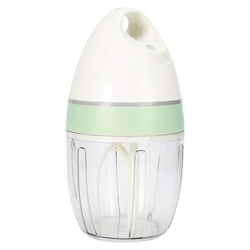 【中古】【未使用】【電動ハンドミキサー】静音ミキサー機械 900ml 電動卵泡立て器 家庭用クリームメーカー 自動生成機 レッド