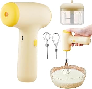 【中古】泡立て器 ?拌器 電動ハンドミキサー、浸漬ブレンダー コードレス | 電動泡立て器 使いやすいスティックブレンダー - 浸漬ブレンダー、絶妙なハ