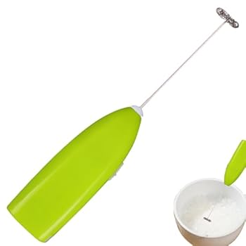 【中古】【未使用】ハンドミキサー電動スティッ- 、ハンドヘルド電動泡立て器-コーヒー用泡立て器ミキサー、ハンドミルク泡立て器 - ハンドミルク泡立て器-0 ミルク