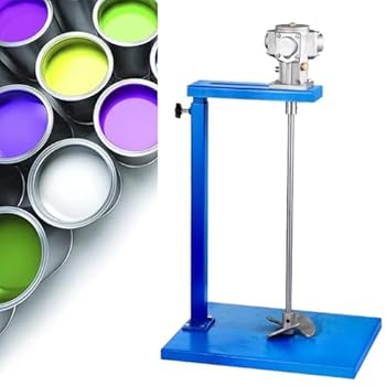 【中古】空気駆動ペイントミキサー、ブレンダーツール、5ガロンエアアジテーター、高さ調節可能、卓上、塗料コーティングの攪拌用