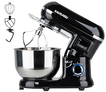 【中古】卓上型ミキサー 照明ランプミキサー 5.5L大電気容量 7座標軸す早さ合わせる 99分タイマー役立つこと 3種差し押さえ 一台三役 低響動めき 1200W 練る 混ぜる 泡