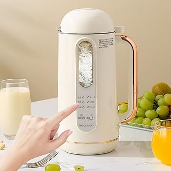 【中古】MACOLAUDER 豆乳製造業者 日本語版 豆乳28分・保温恒温55℃・清涼飲料水1.5分・花茶15分・お粥28分・洗い濯ぎ1分・ペースト剤28分 ミキサー 飲んだくれ 家電-その他