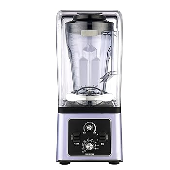 【中古】RAAKIMO ミキサー 2.5L大容量 ブレンダー 遮音カバー付き 低騒音 一台多役 ジューサー スムージー 氷 野菜 果物 粉砕機 フードプロセッサー 多機｜AJIMURA-SHOP