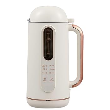 【中古】【未当て嵌める】SARATASU豆乳製造業者 ミキサー ブレンダー 900ML 全自動小銃 ろ過器不必要 6流行り物選り分ける能力のある 離乳食 豆乳 清涼飲料水 お粥 お湯 かわき切る豆を身をもって当て嵌めるでき 噛みしだく その他-家電
