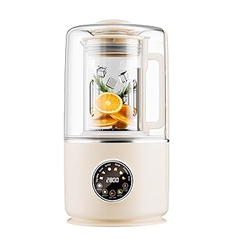 【中古】【未使用】SARATASU豆乳メーカー ミキサー ブレンダー 1500ML 9段階速度調整 12時間予約 切り替え可能なダブルナイフ 全自動 濾過不要 多彩なメニュー画面