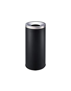 【中古】きゴミ箱 ラウンド大容量収納ビン家庭用ゴミ箱屋外ホテルビジネスなど12L/3.1ガロン (ブラック) アウトドアとホーム(Black)｜AJIMURA-SHOP