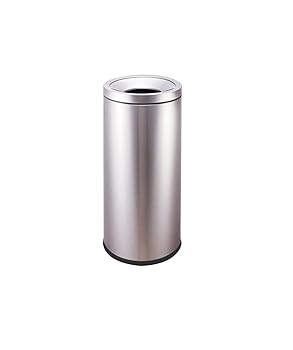 【中古】【未使用】きゴミ箱 ラウンド大容量収納ビン家庭用ゴミ箱屋外ホテルビジネスなど12L/3.1ガロン (ブラック) アウトドアとホーム(Silver) 54,155円